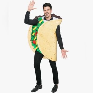 Spooktacular Creations Taco Standard Adult Costume Burrito Food New